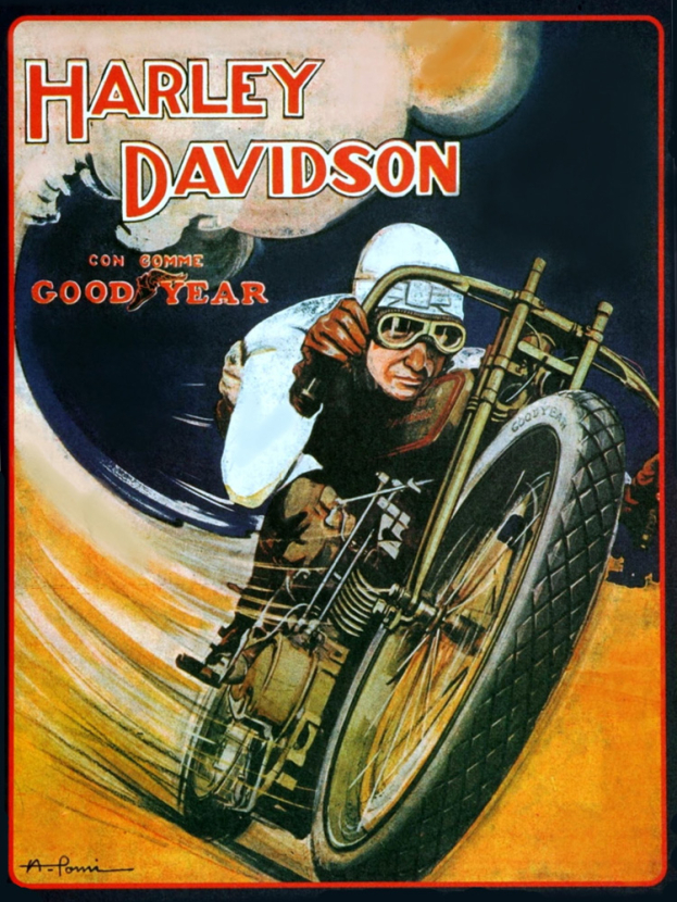 Постер (плакат) Harley Davidson | Харли Дэвидсон