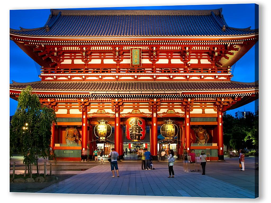 Постер (плакат) Храм Мэйдзи. Япония., арт.: 28608