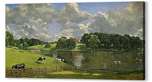 Картина Уивенхо-парк, Эссекс. (Wivenhoe Park, Essex.)