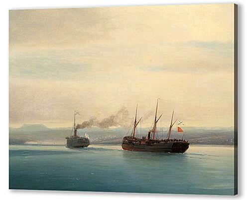 Картина Захват турецкого судна Мерсина (CAPTURING OF THE TURKISH SHIP MERSINA)