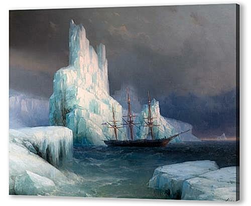 Картина Ледяные горы в Антарктике