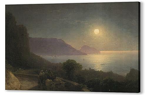 Картина Вид Крыма в лунную ночь