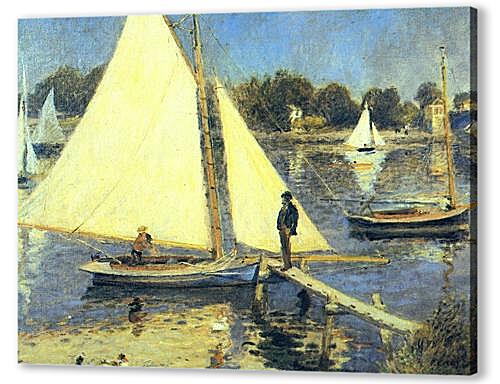 Картина Sailboats at Argenteuil
