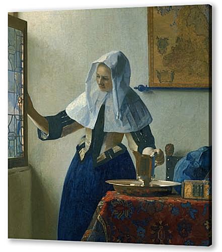 Картина Young woman with a water pitcher