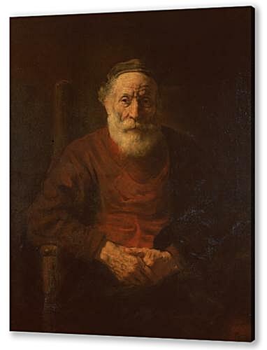 Картина Портрет пожилого мужчины в красном (Portrait of Old Man in Red)