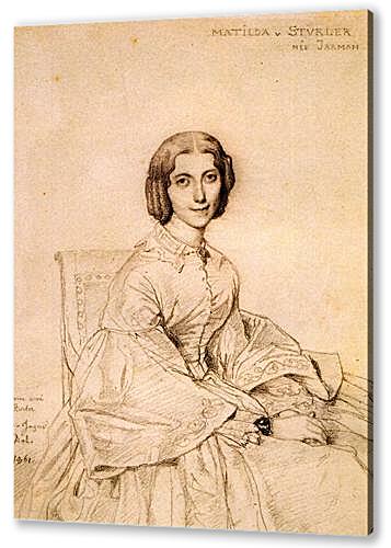 Картина Мадам Франц Адольф фон Штюрлер, урожденная Матильда Жарман (Madame Franz Adolf von Stuerler, nee Matilda Jarman)