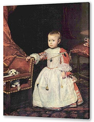 Картина Принц Филипп Просперо (Портрет инфанта Филиппа Просперо) (El principe Felipe Prospero)