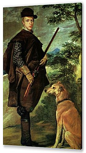 Картина Кардинал-инфант Дон Фердинанд Австрийский, охотник (El cardenal-infante Don Fernando de Austria, cazador)