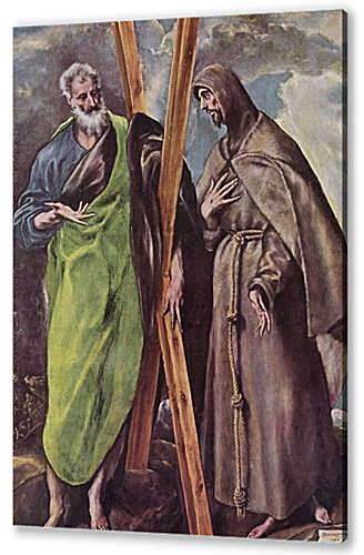 Картина Святые Андрей и Франциск (Hll. Andreas und Franziskus)