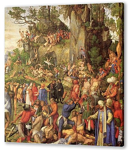 Картина Мученическая смерть десяти тысяч христиан (Marter der zehntausend Christen)