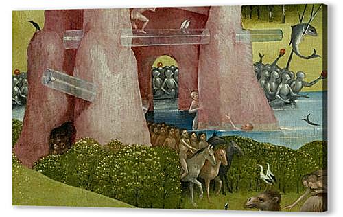 Картина Сад земных наслаждений, центральная панель (фрагмент) (The Garden of Earthly Delights, center panel (Detail))
