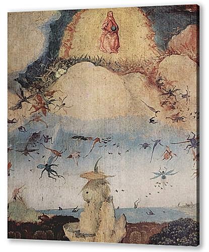 Картина Хаос, Триптих, левое крыло — Земной рай (фрагмент) (Haywain, Triptych, left wing-The Earthly Paradise (Detail))