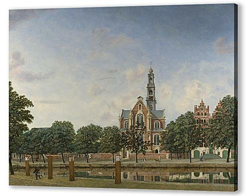Картина View of the Westerkerk, Amsterdam