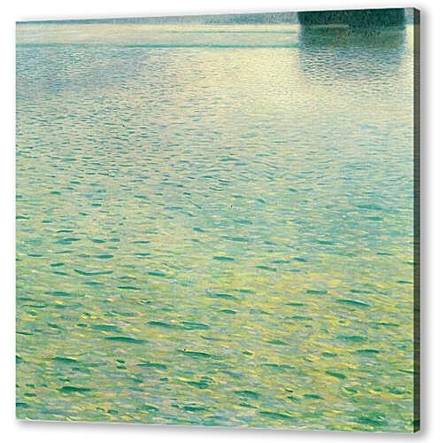 Картина Остров в озере Аттерзее (Insel im Attersee)