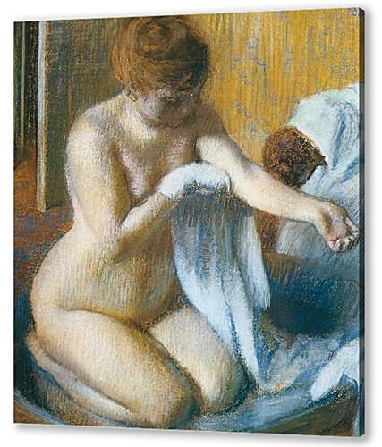 Картина Degas Edgar, Femme au tub Woman with the tub