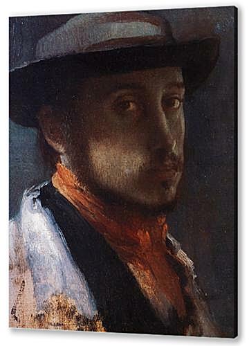Картина Degas au chapeau moi