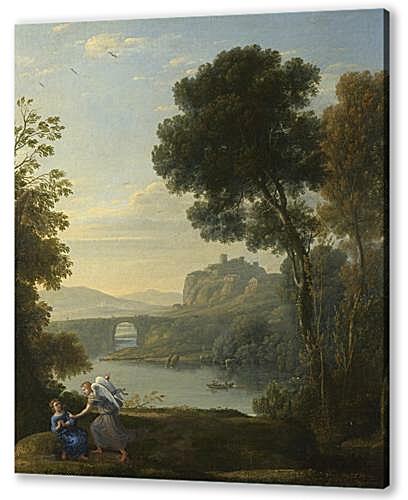 Картина Landscape with Hagar and the Angel
