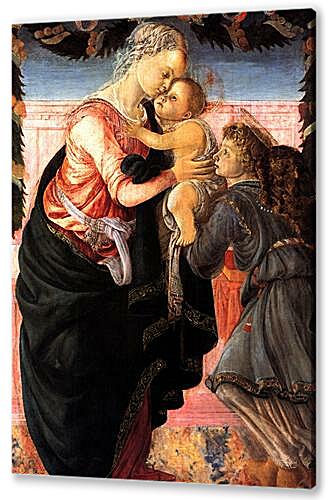 Картина Мадонна с младенцем и ангелом (Madonna with child and an angel)