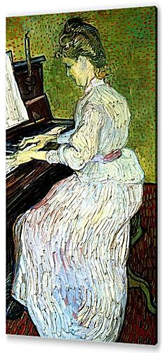 Картина Маргарита Гаше за роялем (Marguerite Gachet at the Piano)