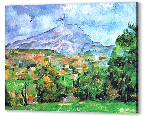 Картина Гора Сент-Виктуар (1) (La Montagne Sainte-Victoire (1))