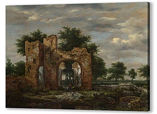 Картина Разрушенные ворота замка (A Ruined Castle Gateway)