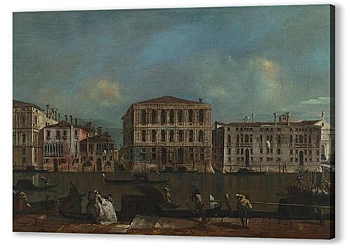 Картина Большой канал с Палаццо Пезаро (The Grand Canal with Palazzo Pesaro)